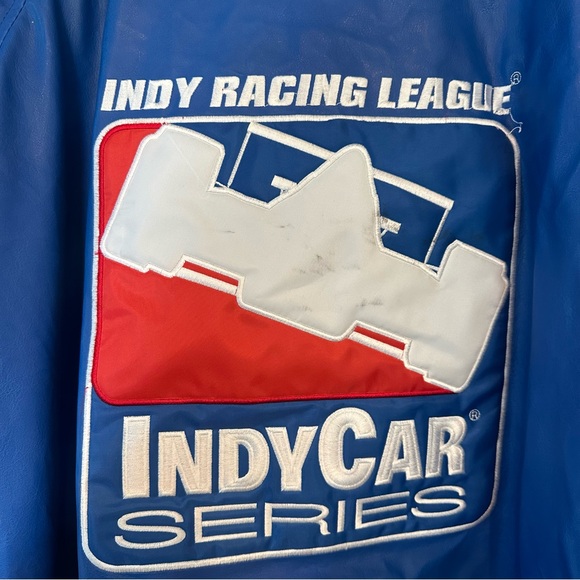 Vintage Official Licensed Indy Racing League Bomber Jacket - Picture 7 of 7